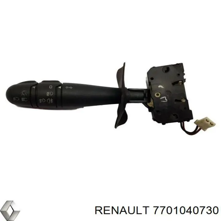 7701040730 Renault (RVI) Comutador esquerdo instalado na coluna da direção