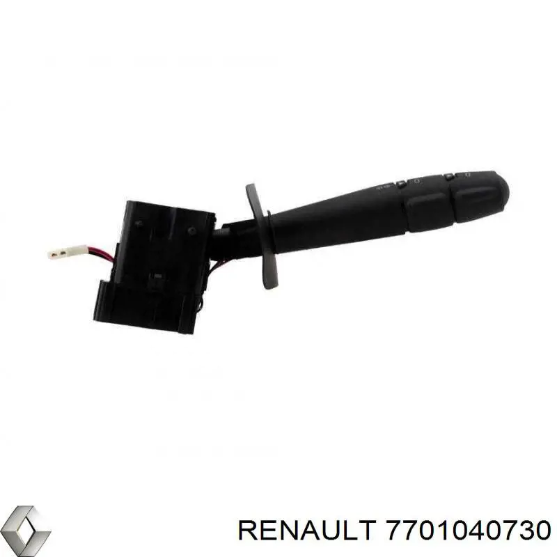 Compre 7701040730 Renault (RVI) Comutador esquerdo instalado na coluna da direção