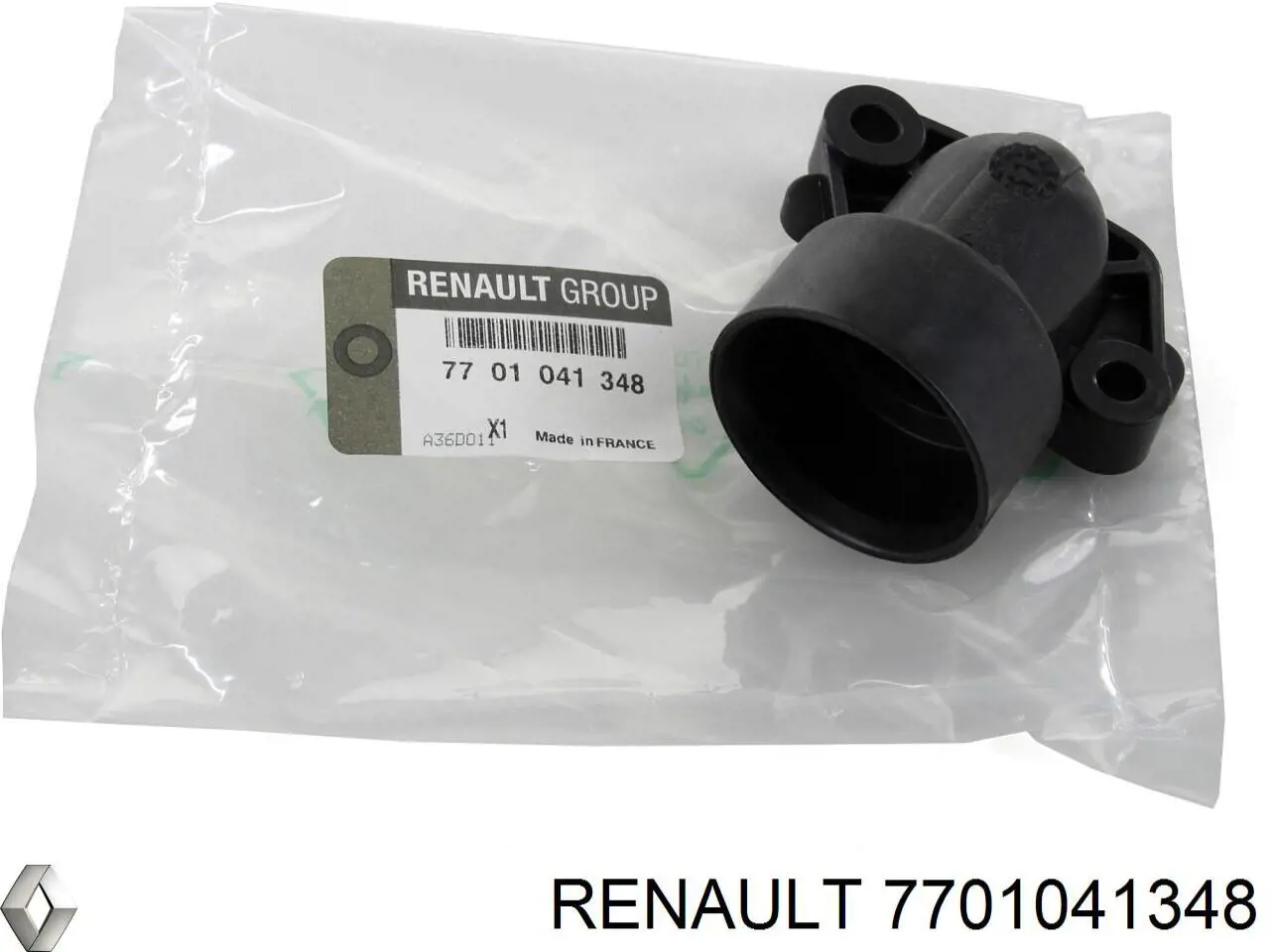 Compre 7701041348 Renault (RVI) Flange do sistema de esfriamento (união em T)
