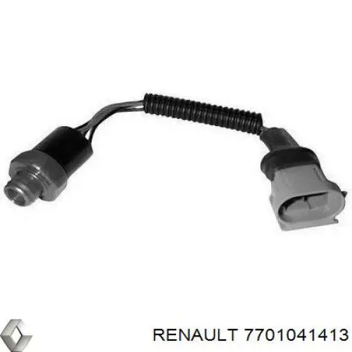 Compre 7701041413 Renault (RVI) Sensor de pressão absoluta de aparelho de ar condicionado