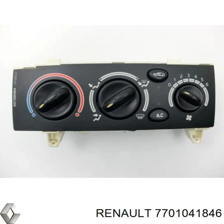 Unidade de controlo dos modos de aquecimento/condicionamento para Renault Megane I LA0, LA1