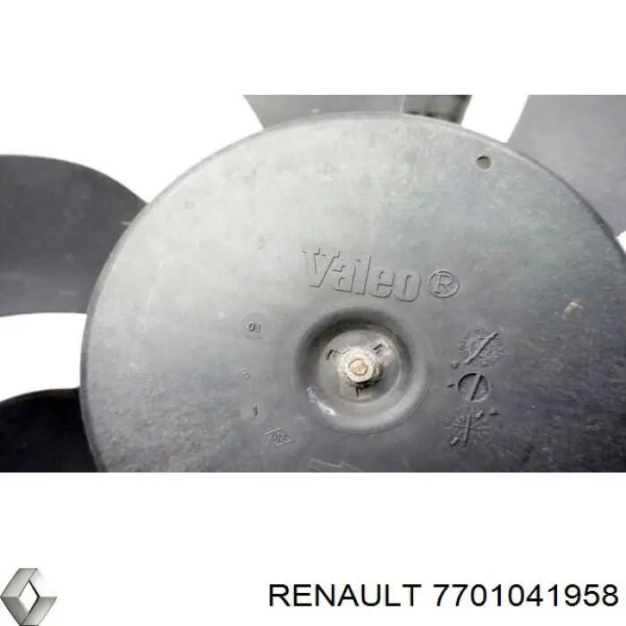  Ventilador elétrico de esfriamento montado (motor + roda de aletas) Renault Espace III monovolume (JE) (1997 - 2003) III