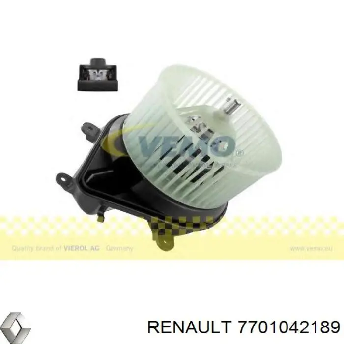 Compre 7701042189 Renault (RVI) Motor de ventilador de forno (de aquecedor de salão)