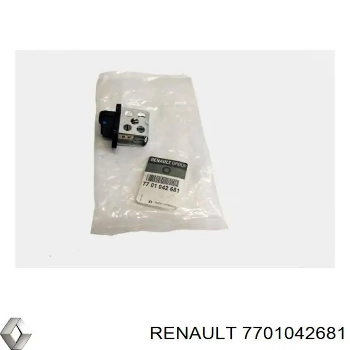 Resistor de motorzinho de ventilador de aparelho de ar condicionado Renault (RVI) 7701042681 preço, a partir de 16,48 USD