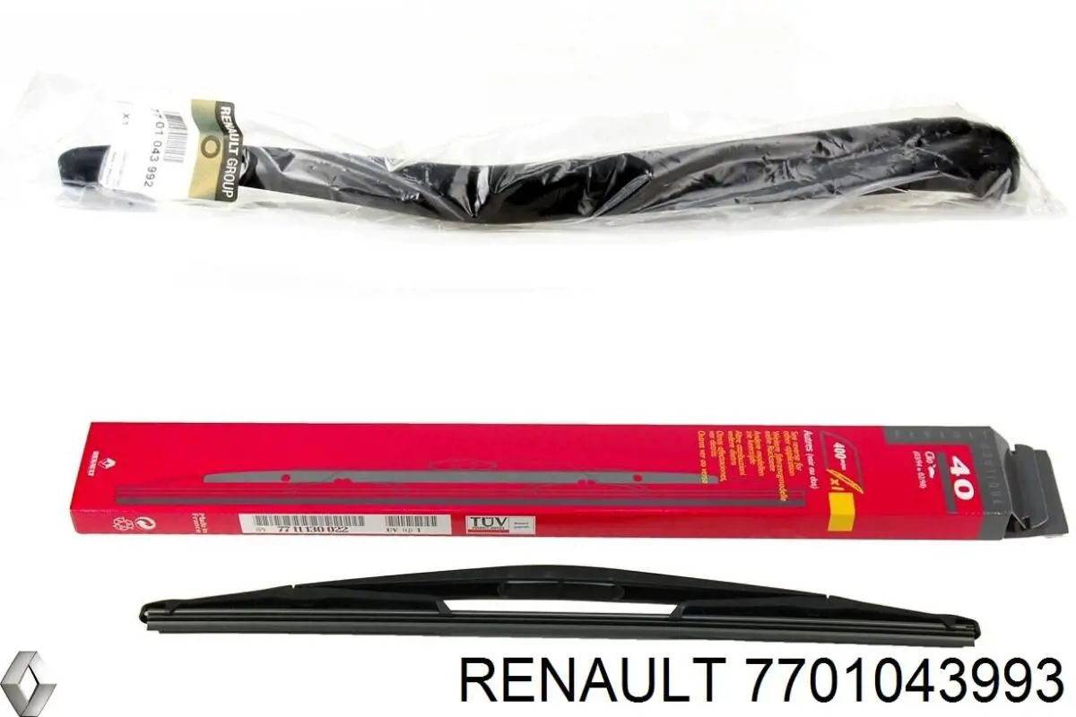 Compre 7701043993 Renault (RVI) Tampão de porca de fixação do braço dianteiro de limpador de pára-brisa