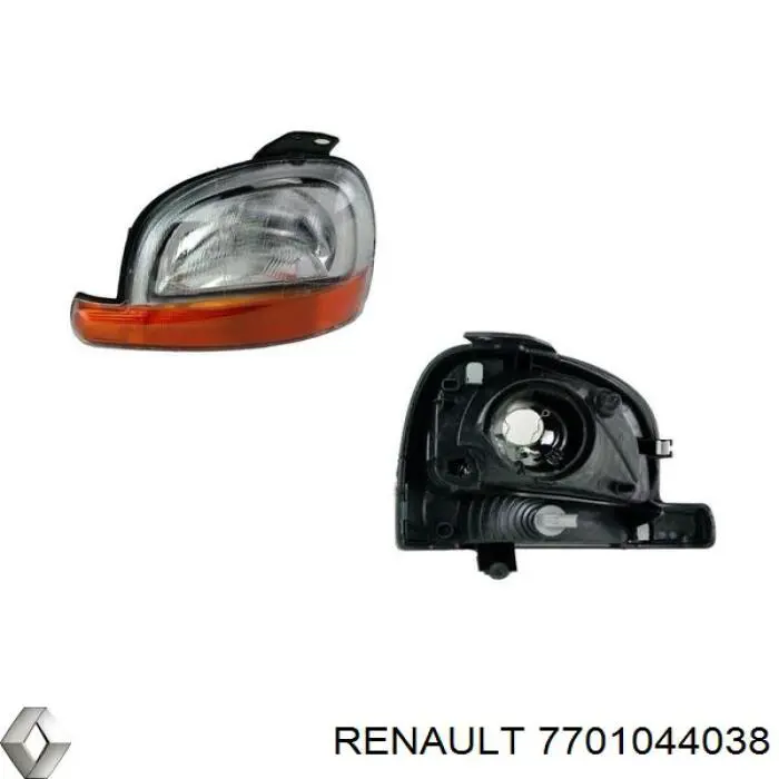 7701044038 Renault (RVI) Luz direita