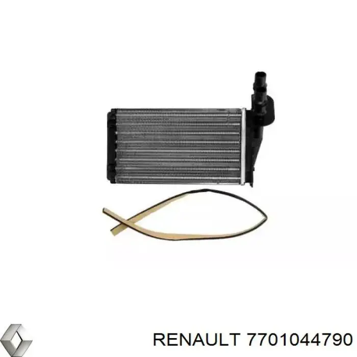 Radiador de forno (de aquecedor) Renault (RVI) 7701044790 preço, a partir de 26,64 USD
