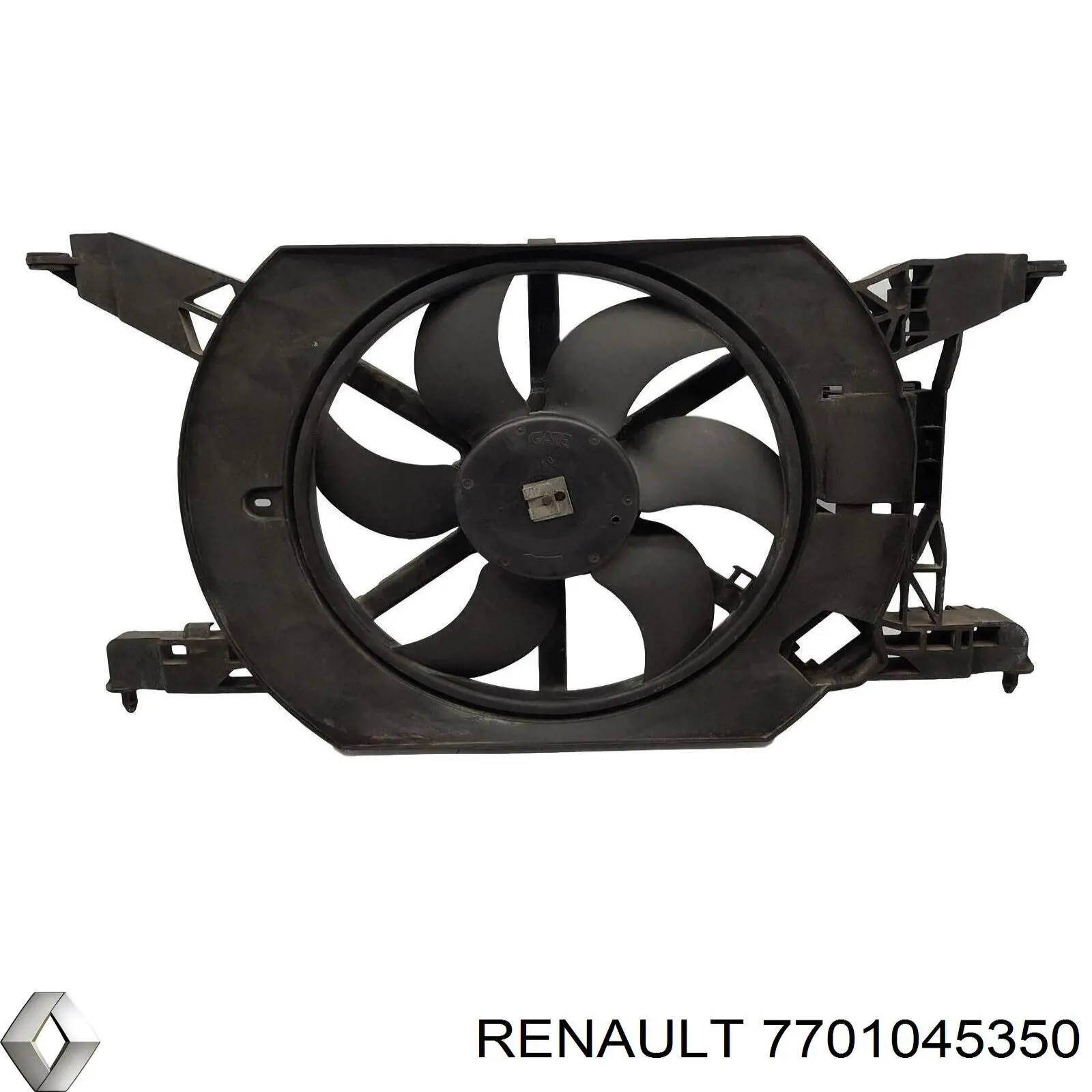 7701045350 Renault (RVI) Difusor do radiador de esfriamento