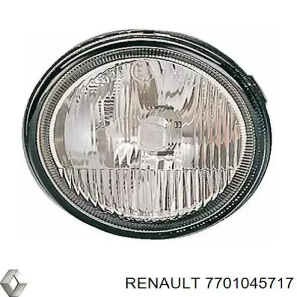 Luzes de nevoeiro direitas Renault (RVI) 7701045717 preço, a partir de 44,34 USD