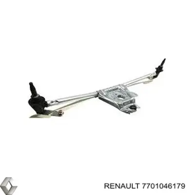 7701046179 Renault (RVI) Trapézio de limpador pára-brisas