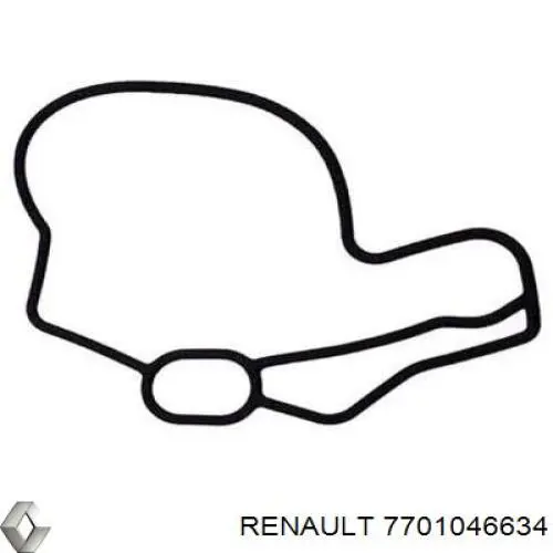 7701046634 Renault (RVI) Vedante de bomba de vácuo