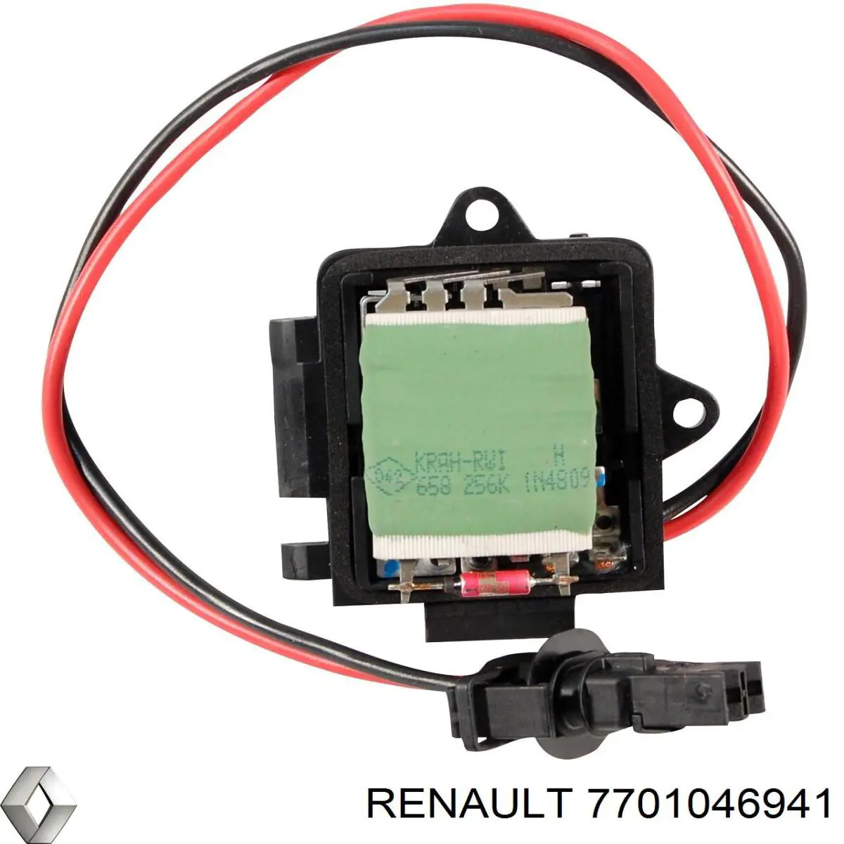 Resistor (resistência) de ventilador de forno (de aquecedor de salão) Renault (RVI) 7701046941 preço, a partir de 96,91 USD
