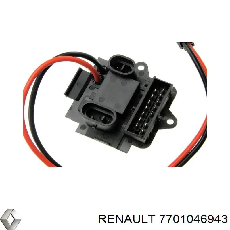 Resistor (resistência) de ventilador de forno (de aquecedor de salão) Renault (RVI) 7701046943 preço, a partir de 32,87 USD