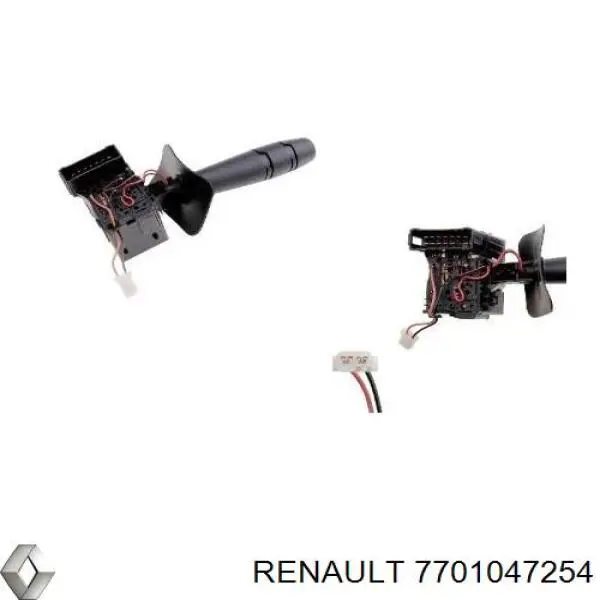 Comutador esquerdo instalado na coluna da direção 7701047254 Renault (RVI)