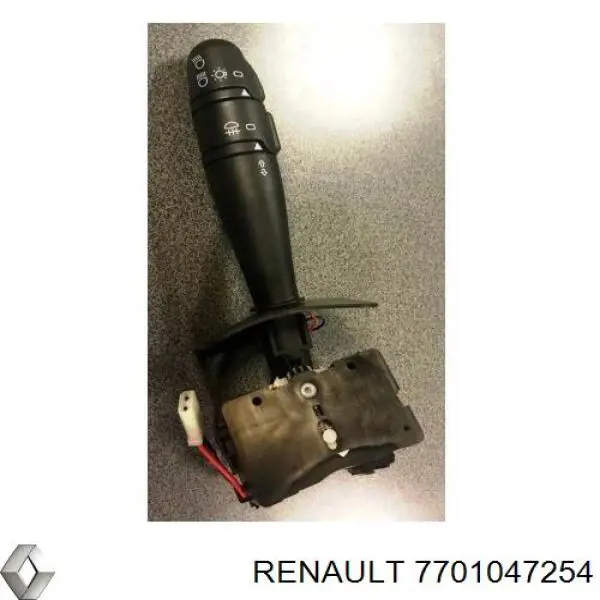 7701047254 Renault (RVI) Comutador esquerdo instalado na coluna da direção