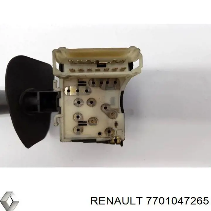 7701047265 Renault (RVI) Comutador direito instalado na coluna da direção
