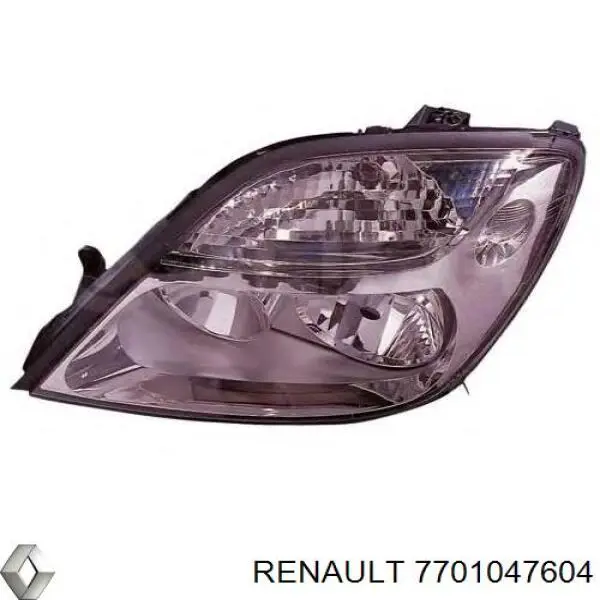 7701047604 Renault (RVI) Luz esquerda