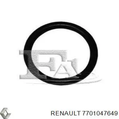 7701047649 Renault (RVI) Vedante de mangueira de derivação de óleo de turbina