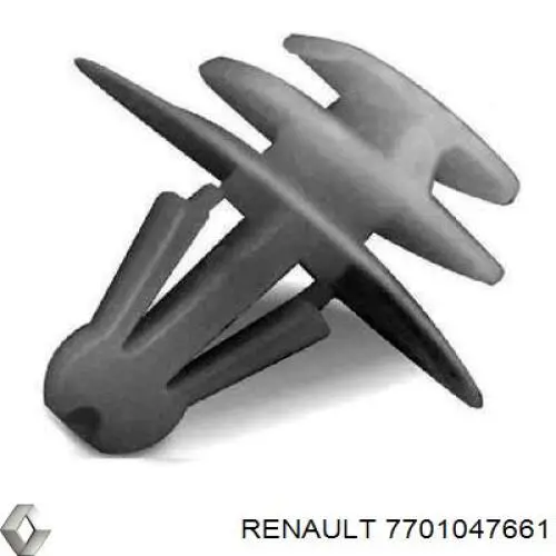 Braçadeira (cápsula) de fixação de moldura da porta C10098 Romix