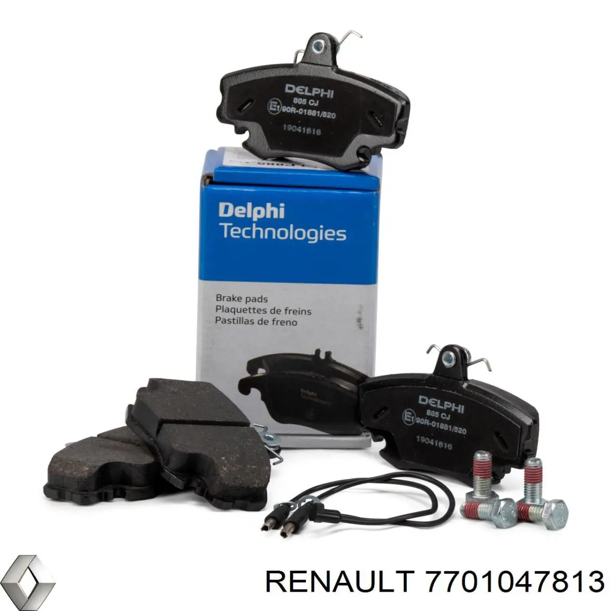 Compre 7701047813 Renault (RVI) Ponta externa da barra de direção