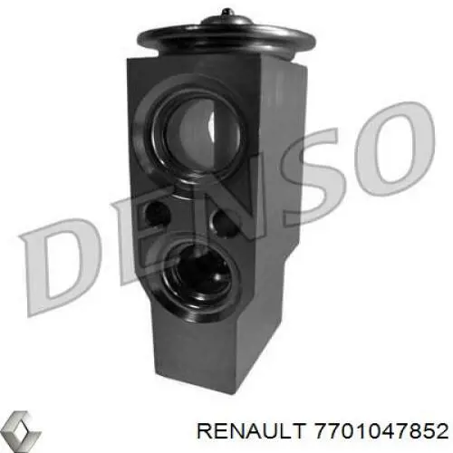 Compre 7701047852 Renault (RVI) Válvula TRV de aparelho de ar condicionado