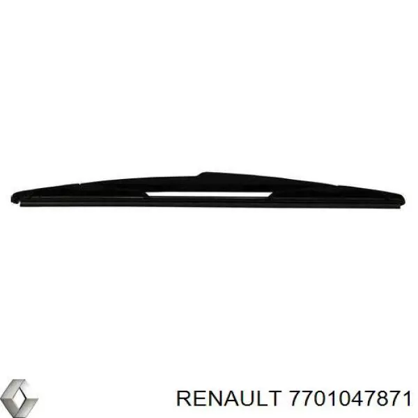7701047871 Renault (RVI) Limpa-pára-brisas de vidro traseiro