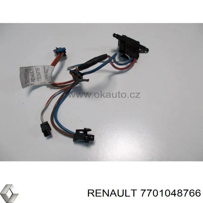 Resistor (resistência) de ventilador de forno (de aquecedor de salão) Renault (RVI) 7701048766 preço, a partir de 59,95 USD