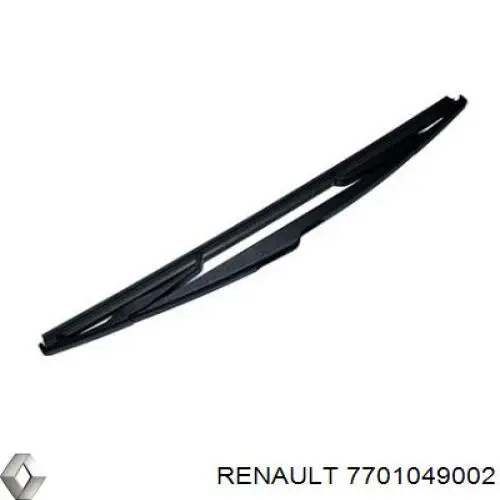 7701049002 Renault (RVI) Limpa-pára-brisas de vidro traseiro
