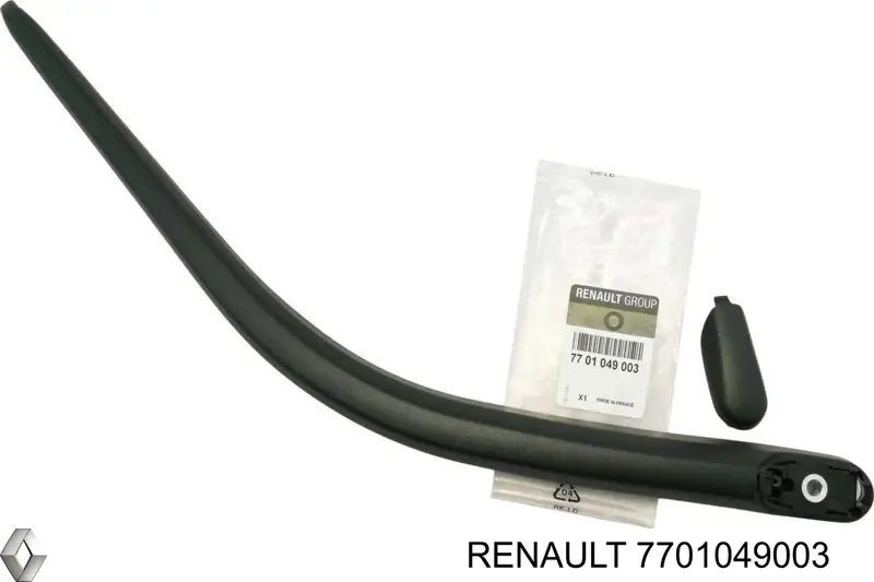 Compre 7701049003 Renault (RVI) Braço de limpa-pára-brisas de vidro traseiro