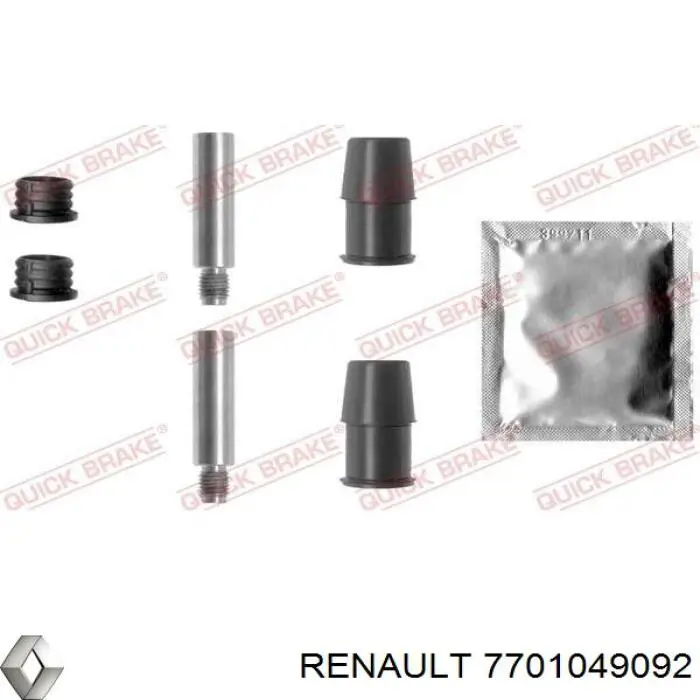 Compre 7701049092 Renault (RVI) Suporte do freio dianteiro direito