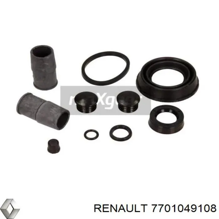 7701049108 Renault (RVI) Suporte do freio traseiro esquerdo