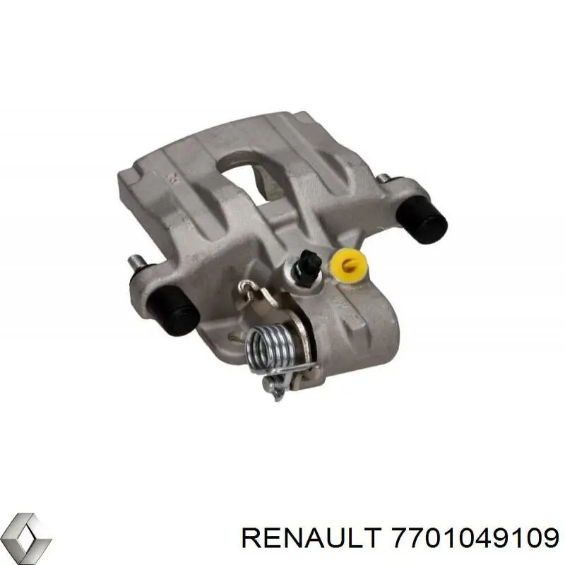 7701049109 Renault (RVI) Suporte do freio traseiro direito