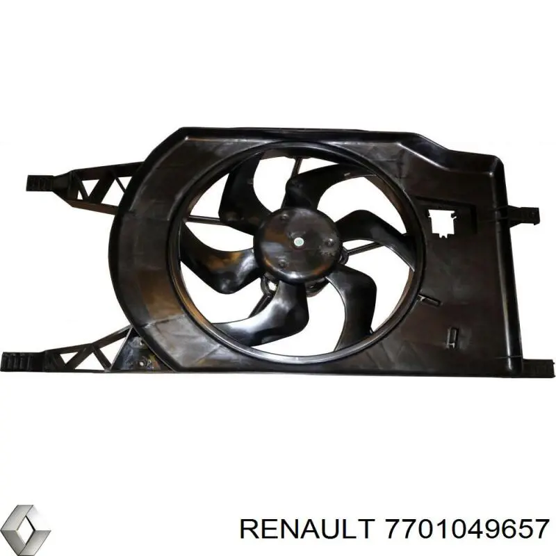 Compre 7701053141 Renault (RVI) Difusor do radiador de esfriamento