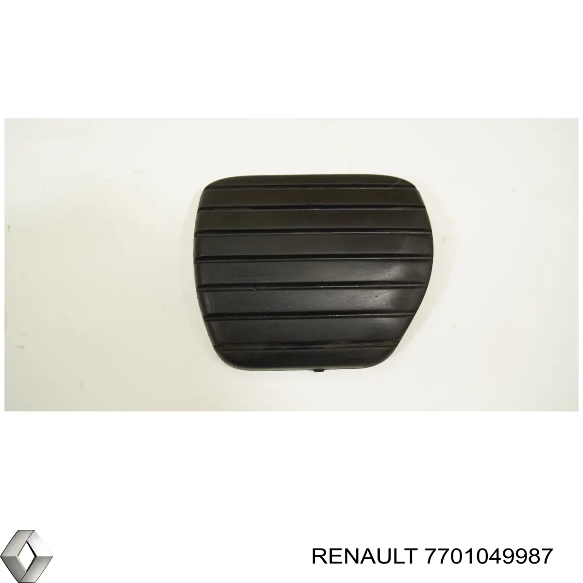 7701049987 Renault (RVI) Placa sobreposta de pedal do freio de estacionamento