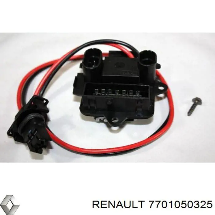 Resistor (resistência) de ventilador de forno (de aquecedor de salão) Renault (RVI) 7701050325 preço, a partir de 40,86 USD