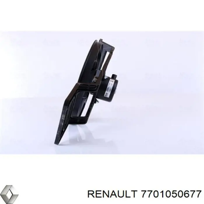 Compre 7701050677 Renault (RVI) Ventilador (roda de aletas) do radiador de esfriamento