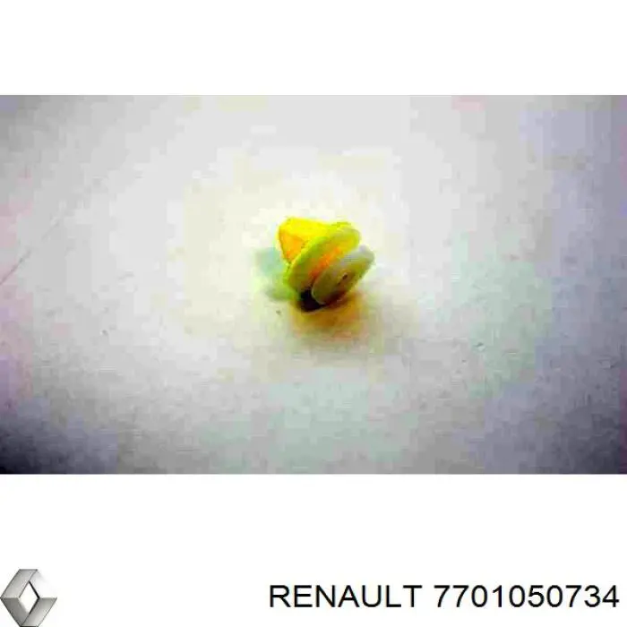 7701050734 Renault (RVI) Cápsula (prendedor) de fixação de revestimento da porta