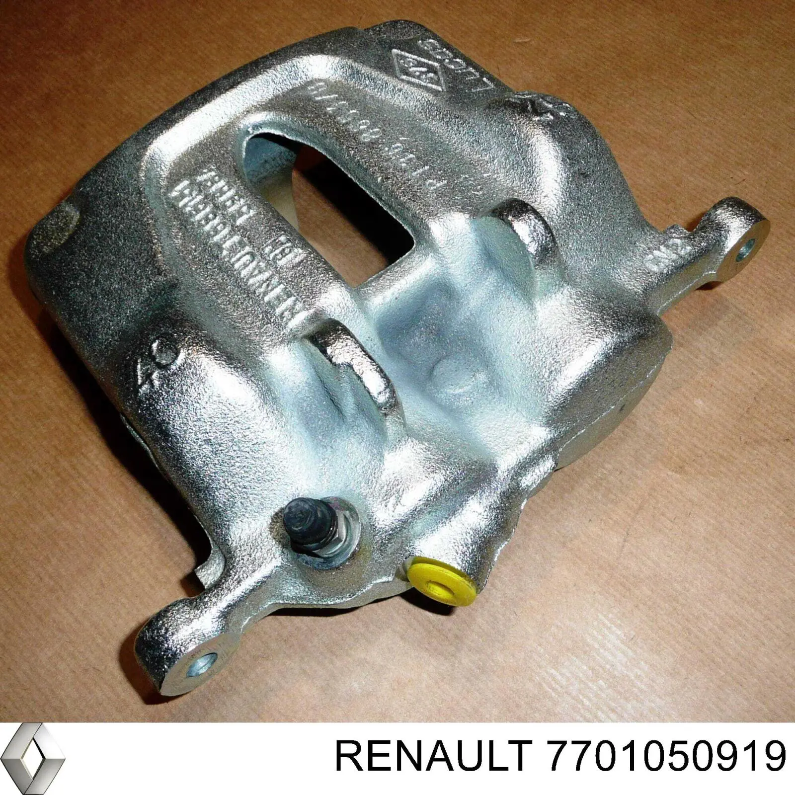 Compre 7701050919 Renault (RVI) Suporte do freio dianteiro esquerdo