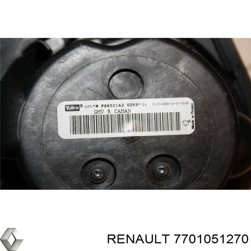 7701051270 Renault (RVI) Motor de ventilador de forno (de aquecedor de salão)