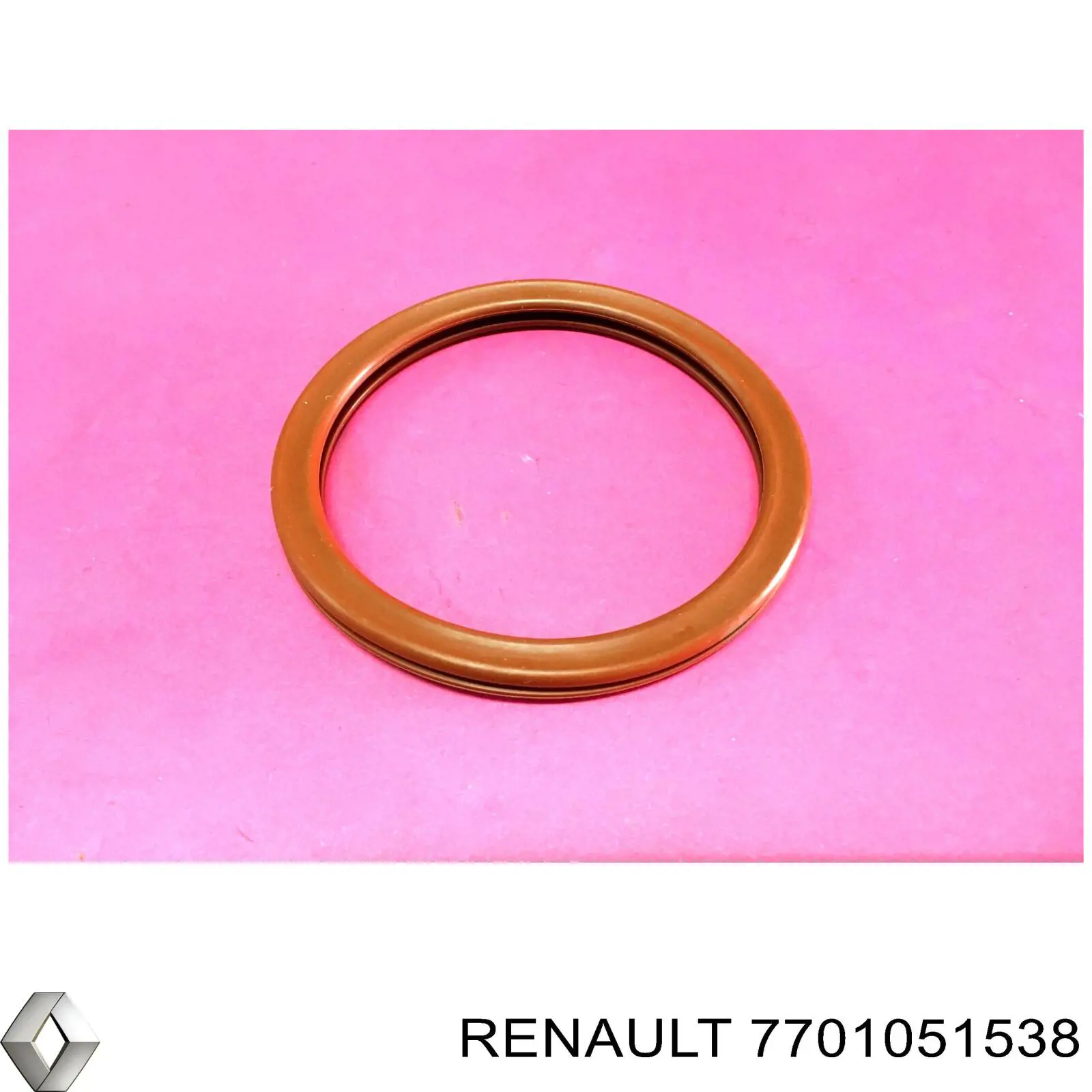 7701051538 Renault (RVI) Vedante do radiador de óleo