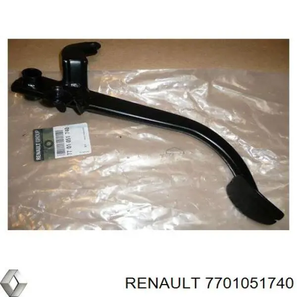 7701051740 Renault (RVI) Pedal de embraiagem
