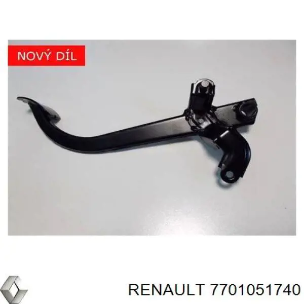Compre 7701051740 Renault (RVI) Pedal de embraiagem