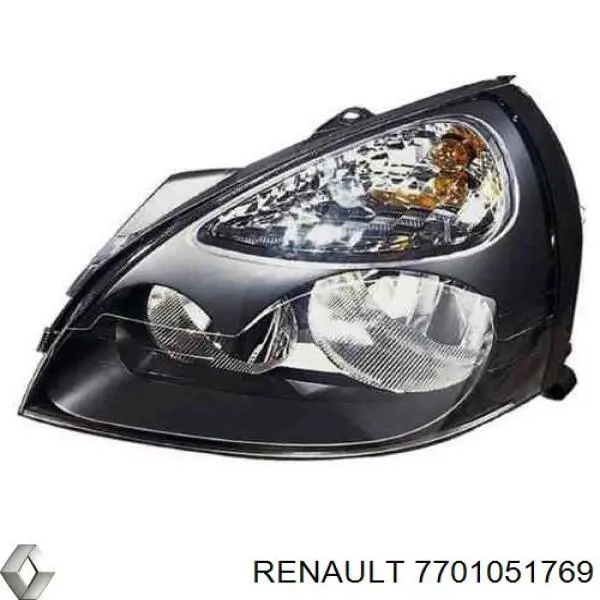 7701051769 Renault (RVI) Luz esquerda
