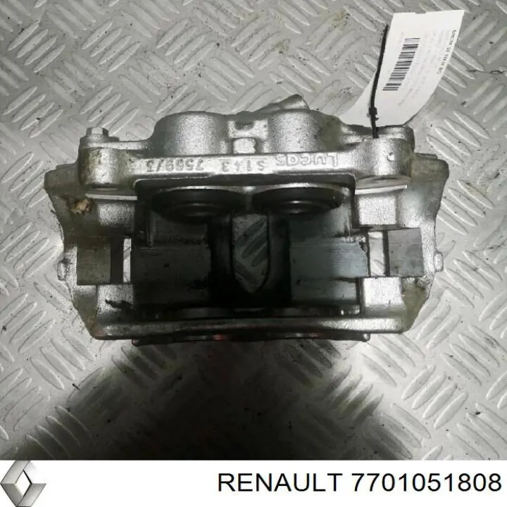 Compre 7701051808 Renault (RVI) Suporte do freio dianteiro direito
