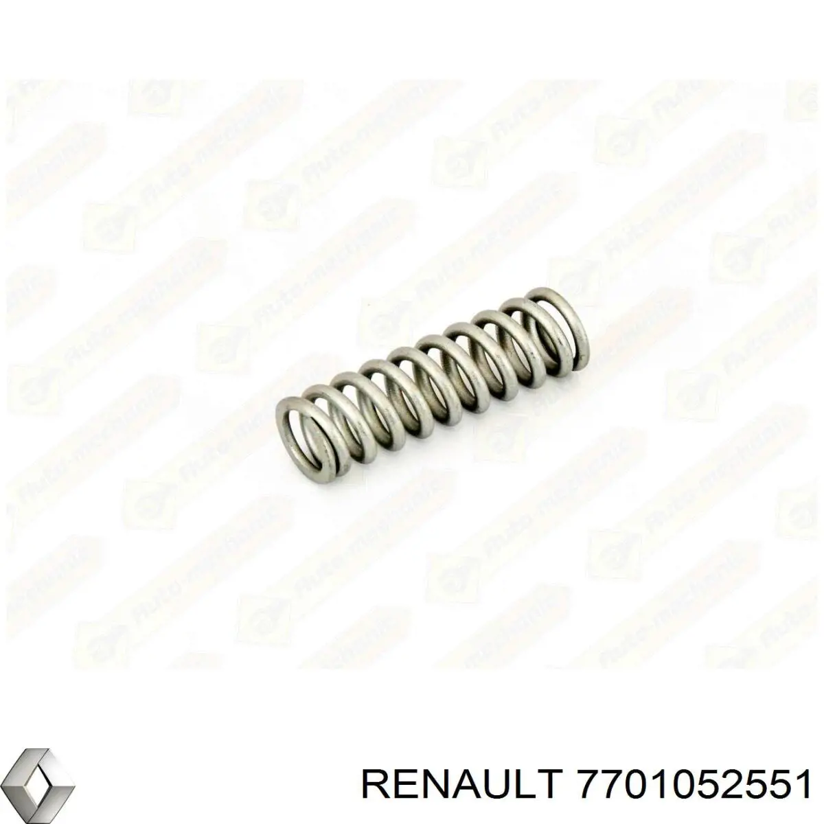 7701052551 Renault (RVI) Mola de pedal de embraiagem