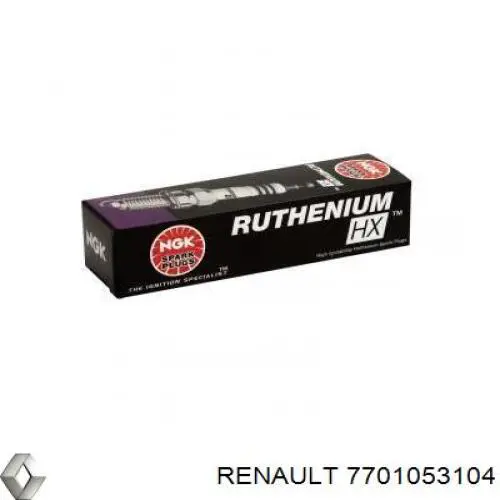 Compre 7701053104 Renault (RVI) Vela de ignição