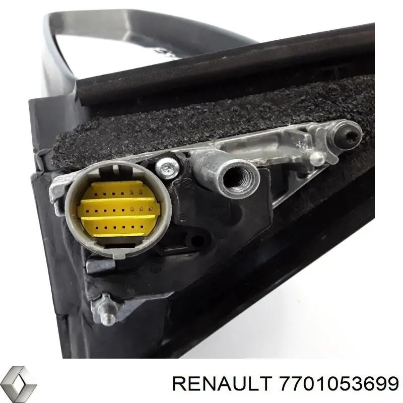 Compre 7701053699 Renault (RVI) Espelho de retrovisão esquerdo