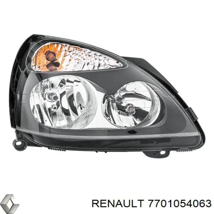 Luz direita Renault (RVI) 7701054063 preço, a partir de 83,43 USD