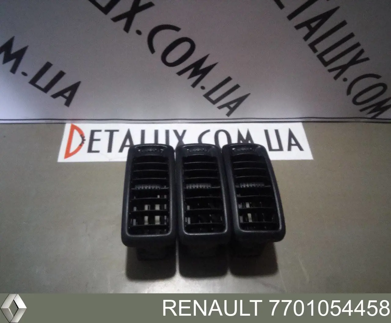 Grelha de ventilação de salão no "painel de instrumentos" Renault (RVI) 7701054458 preço, a partir de 47,05 USD