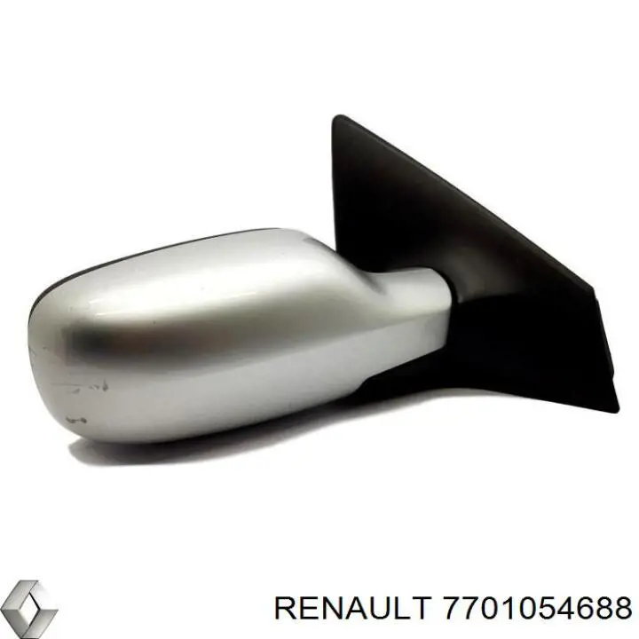 Espelho de retrovisão direito 7701054688 Renault (RVI)